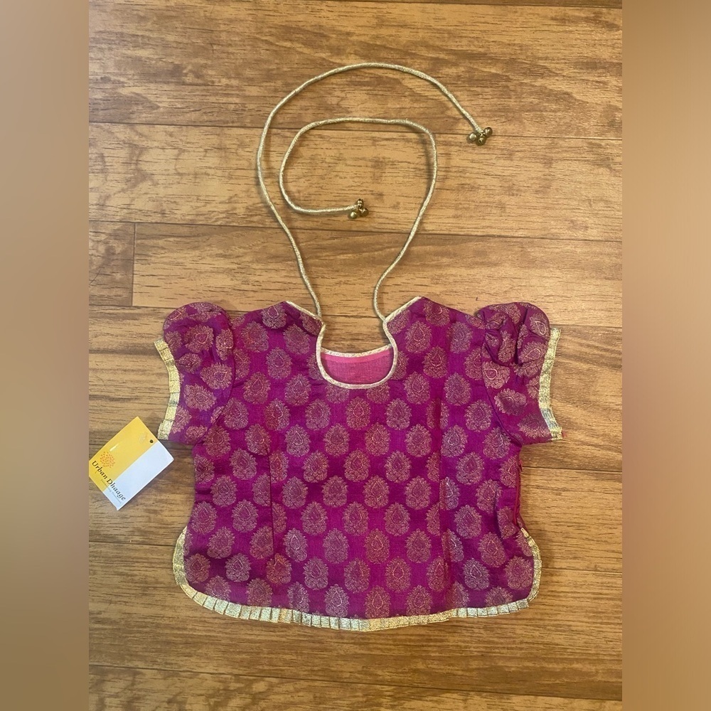 NWT Youth Indian blouse top size 2/3